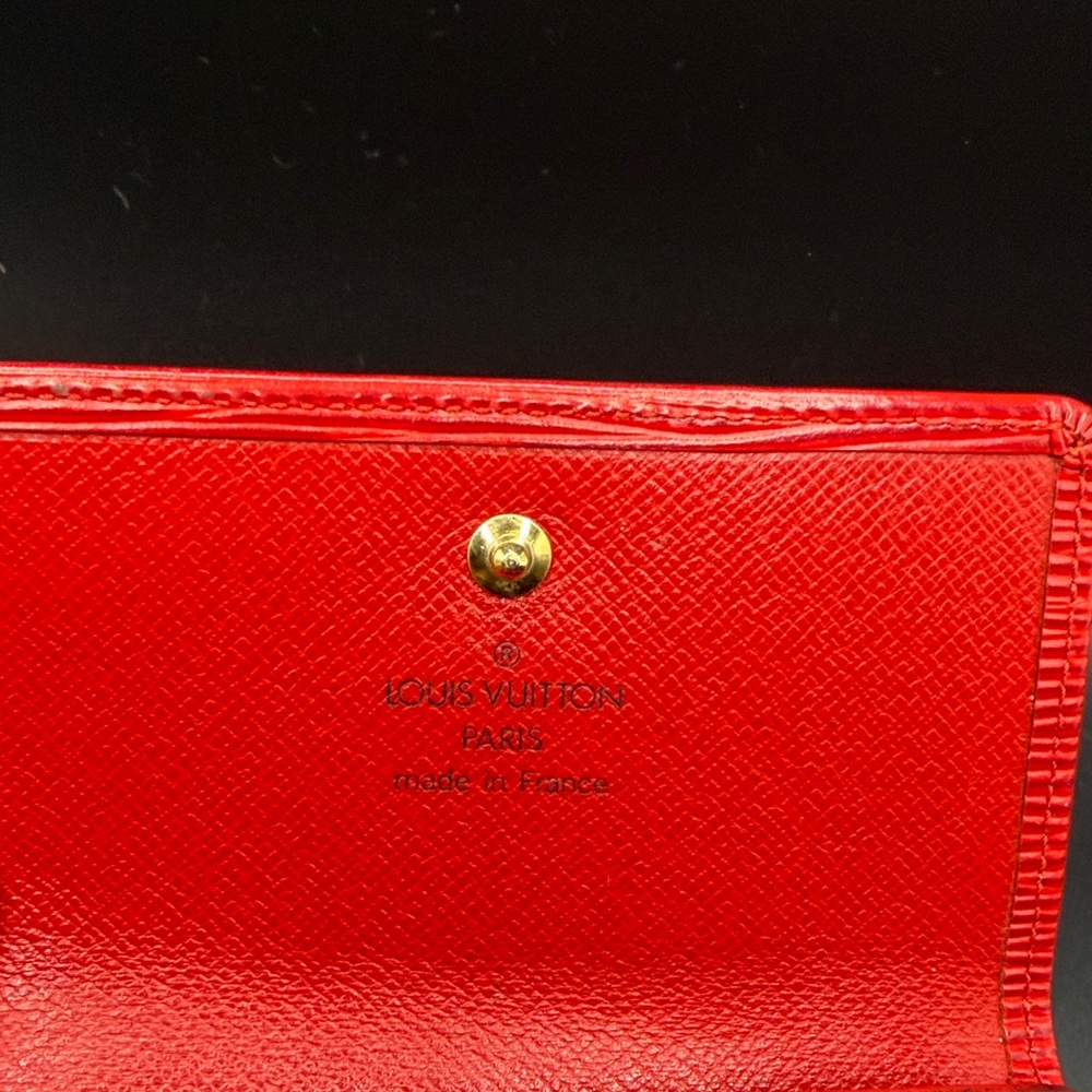 Louis Vuitton Scarlet Epi Leather Wallet - Picture 3 of 7